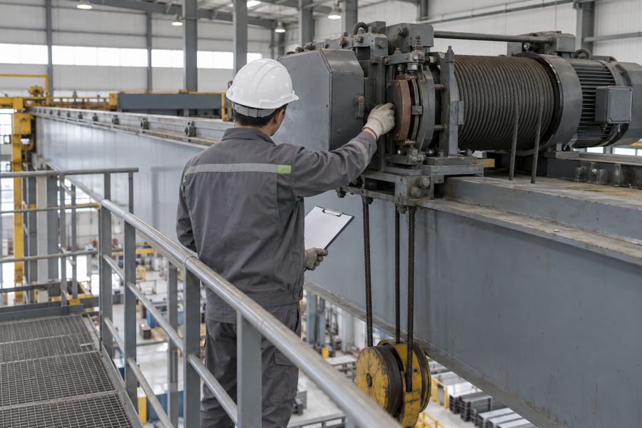 Kiểm định an toàn cầu trục định kỳ: nội dung kiểm tra, chu kỳ và hồ sơ cần chuẩn bị